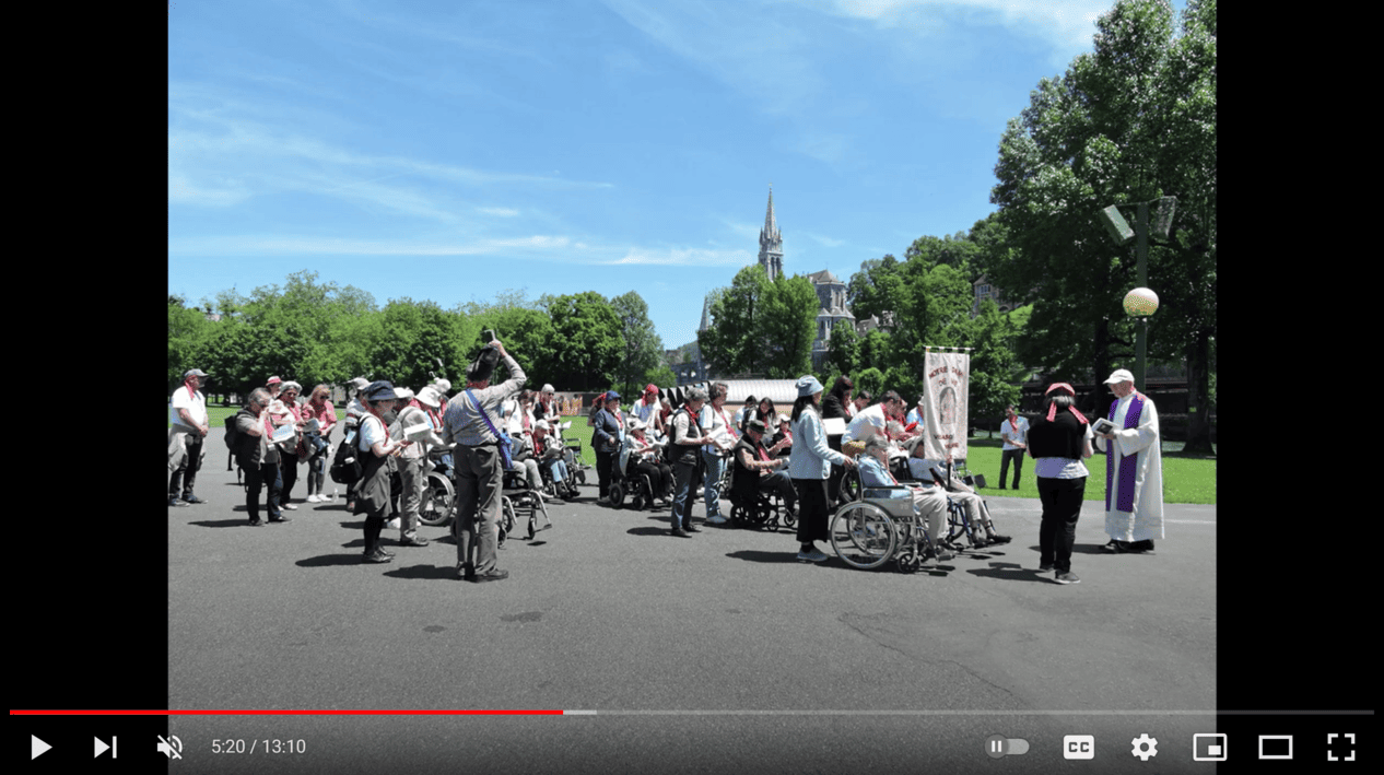 Film sur le pèlerinage à Lourdes (Juin 2024)